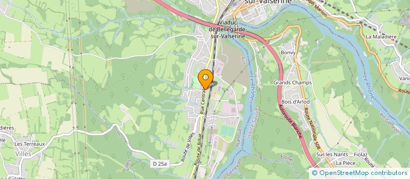 localisation de l'entreprise SARL ARDIC ASIM à VALSERHONE
