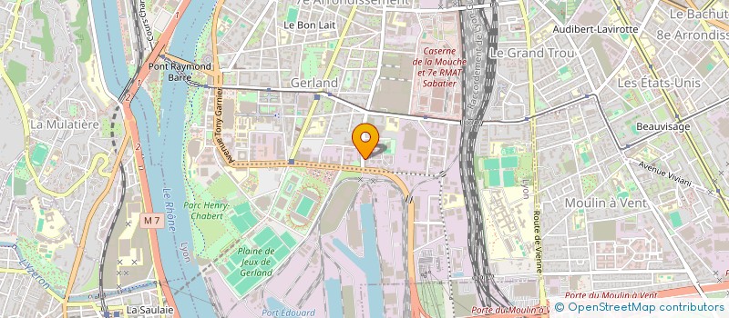 localisation de l'entreprise SARL ARGANNE  LYON