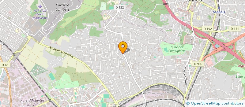 localisation de l'entreprise SARL ARGENTEUIL TRAVAUX PUBLICS à ARGENTEUIL