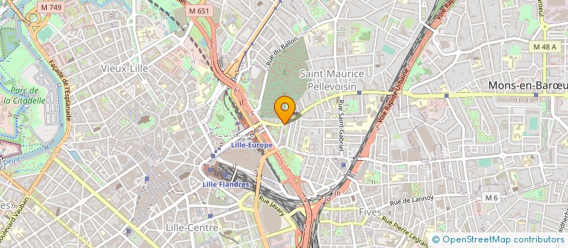 localisation de l'entreprise SARL ARGENTO PHILE à LILLE
