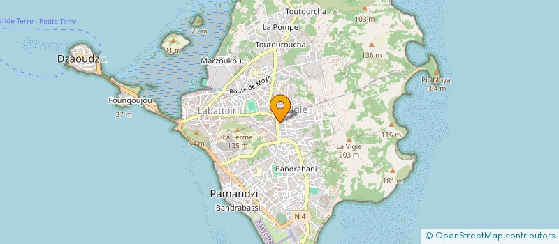 localisation de l'entreprise SARL ARI MARKET  PAMANDZI