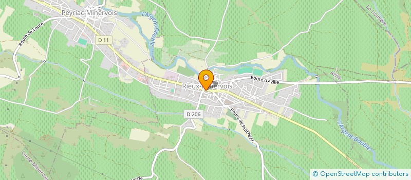 localisation de l'entreprise SARL ARIE à RIEUX-MINERVOIS