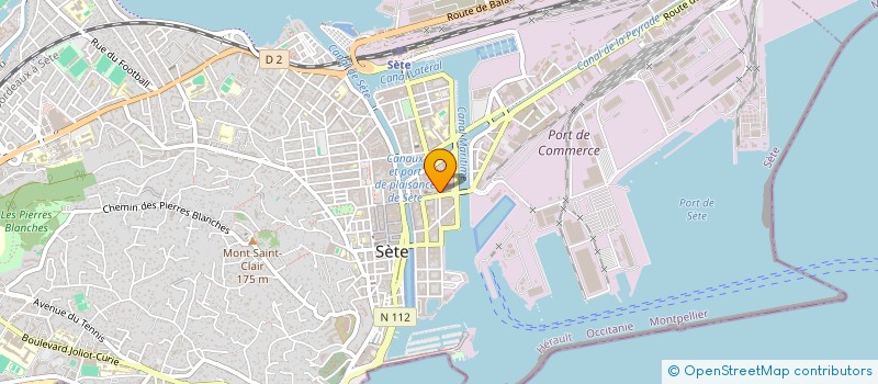 localisation de l'entreprise SARL ARIFINO à SETE