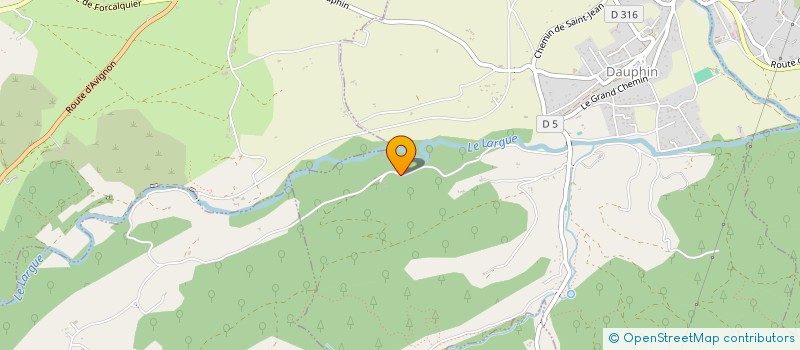 localisation de l'entreprise SARL ARJAN WIEGERS  DAUPHIN