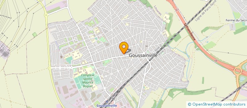 localisation de l'entreprise SARL ARKONY à GOUSSAINVILLE