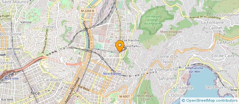 localisation de l'entreprise SARL ARL SERVICE TECHNIQUE à NICE