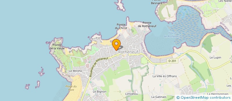localisation de l'entreprise SARL ARLEO  SAINT-MALO