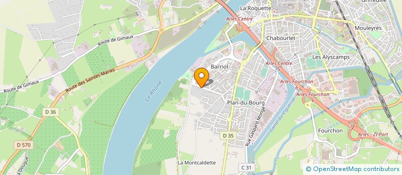 localisation de l'entreprise SARL ARLES RENOVATIONS  ARLES