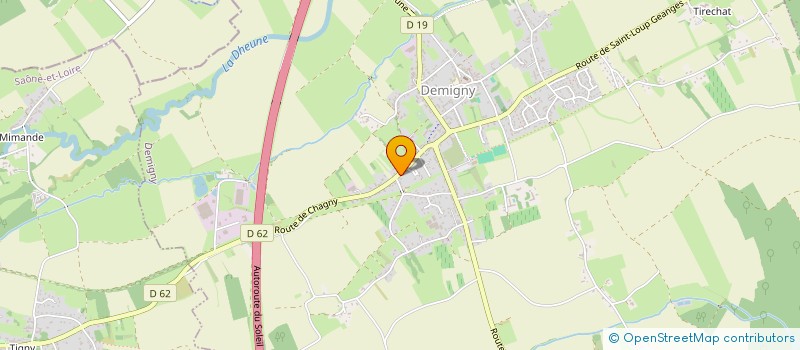 localisation de l'entreprise SARL ARMAND BAILLARD  DEMIGNY