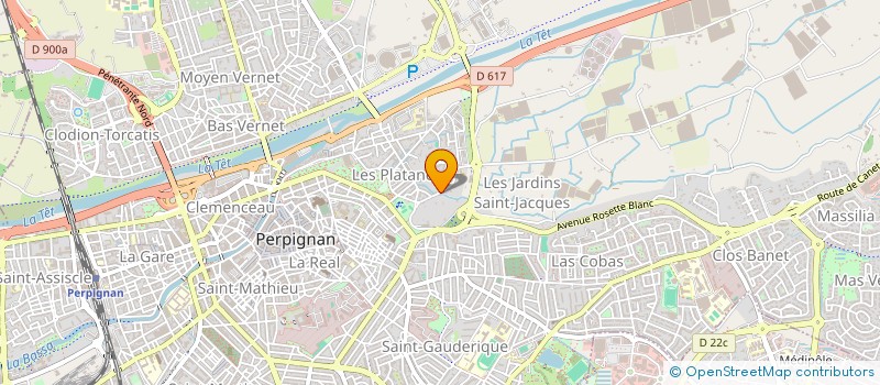 localisation de l'entreprise SARL ARMAND DES JARDINS  PERPIGNAN