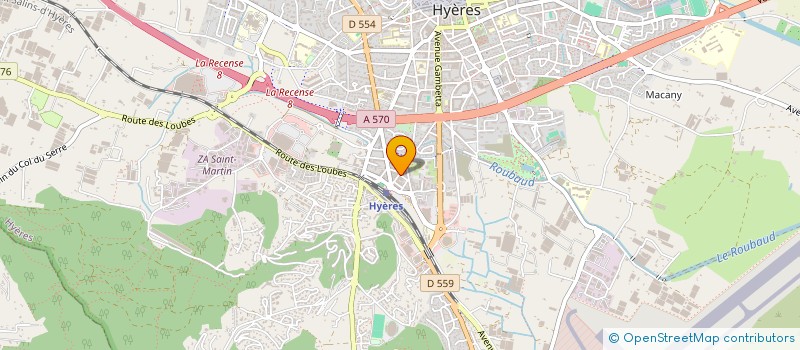 localisation de l'entreprise SARL ARMES LA DETENTE à HYERES
