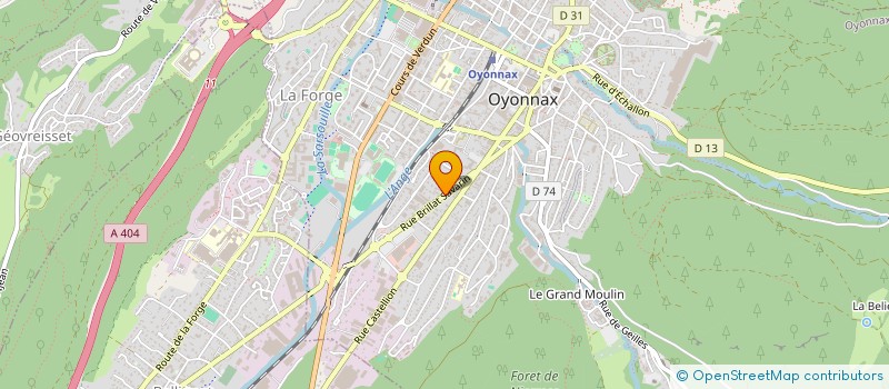 localisation de l'entreprise SARL ARMETTA à OYONNAX
