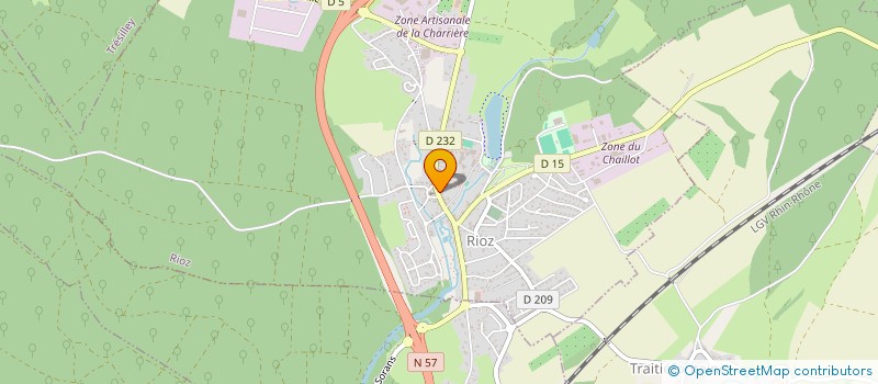 localisation de l'entreprise SARL ARMUREREIE DES 7 RIVIERES à RIOZ