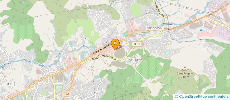 localisation de l'entreprise SARL ARMURERIE L'OREE DU BOIS à AJACCIO