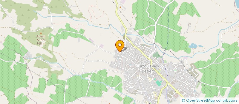 localisation de l'entreprise SARL ARNALBOIS à CAZOULS-LES-BEZIERS