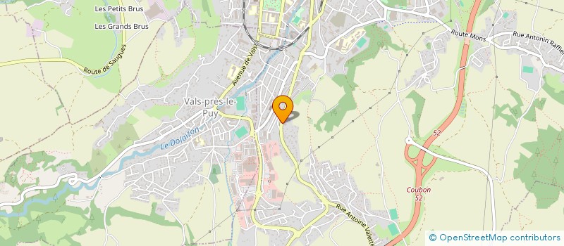 localisation de l'entreprise SARL ARNAUD  LE PUY-EN-VELAY