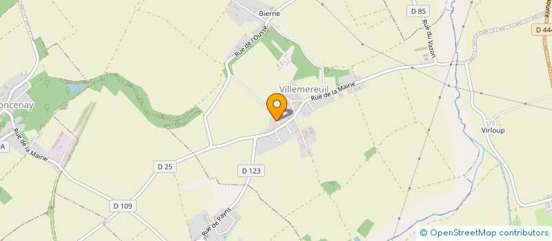 localisation de l'entreprise SARL ARNAUD MAGERAND  VILLEMEREUIL