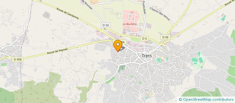 localisation de l'entreprise SARL ARNAUD MEGE à TRETS