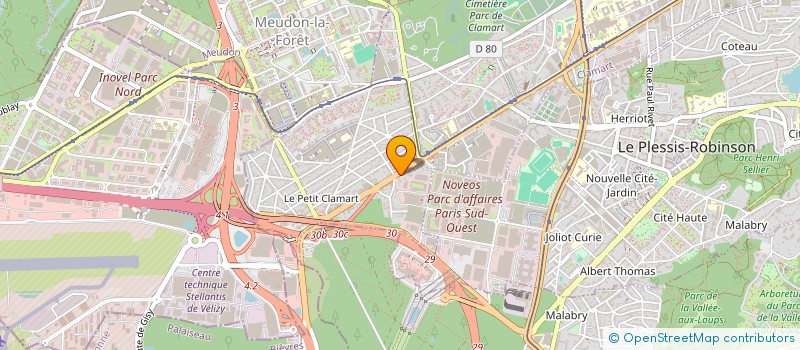 localisation de l'entreprise SARL ARNOUT à CLAMART
