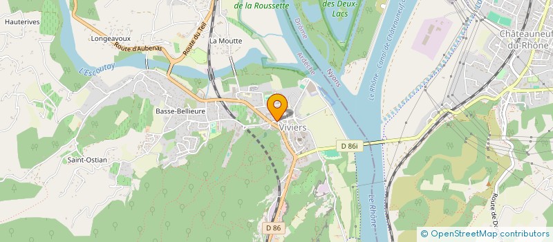 localisation de l'entreprise SARL AROBASE INFORMATIQUE  VIVIERS