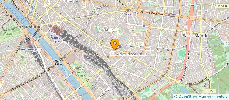 localisation de l'entreprise SARL ARPE  PARIS