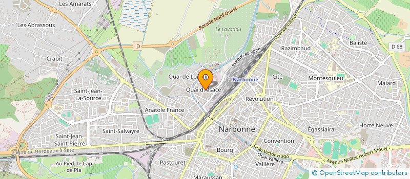 localisation de l'entreprise SARL ARPEGE SERVICES à NARBONNE