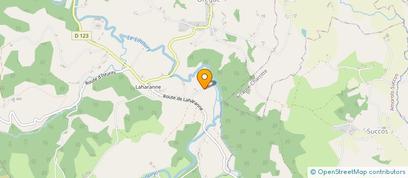 localisation de l'entreprise SARL ARRACHOU  ARHANSUS