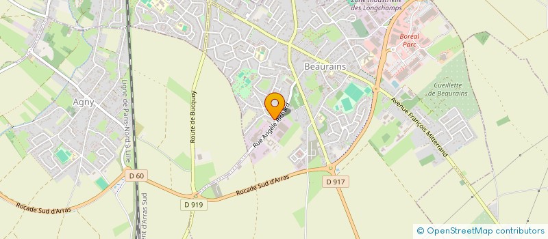 localisation de l'entreprise SARL ARRAS AGENCEMENTS à BEAURAINS