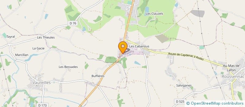 localisation de l'entreprise SARL ARRAZAT DIDIER ET FILS  MONTBAZENS