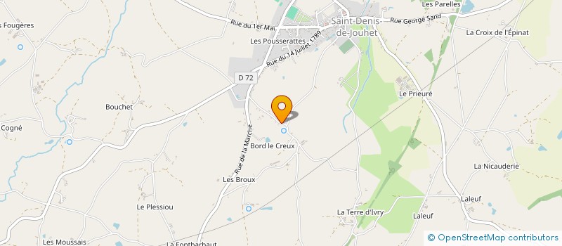 localisation de l'entreprise SARL ARRIECHE à SAINT-DENIS-DE-JOUHET