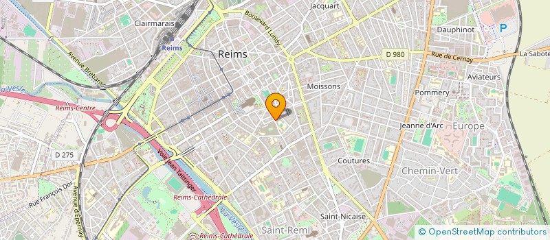 localisation de l'entreprise SARL ARSAC ACTIVITES à REIMS