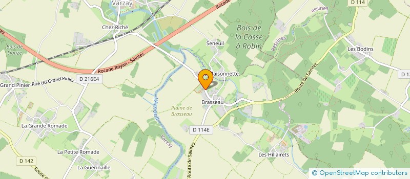 localisation de l'entreprise SARL ARSIVAUD  RETAUD