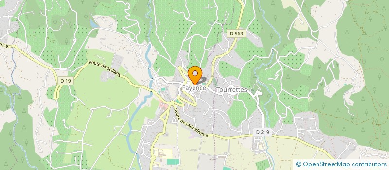 localisation de l'entreprise SARL ART 56  FAYENCE