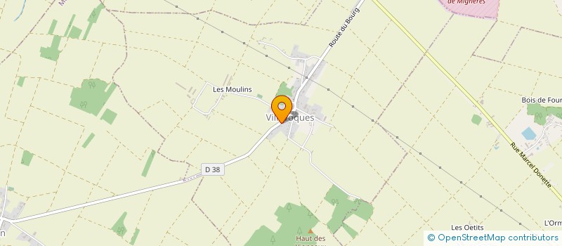 localisation de l'entreprise SARL ART BATI'S SOCIETE D'EXPLOITATION DES ETABLISSEMENTS YVES LITRA à VILLEVOQUES