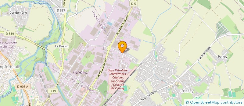 localisation de l'entreprise SARL ART COMPOSIT à CRISSEY