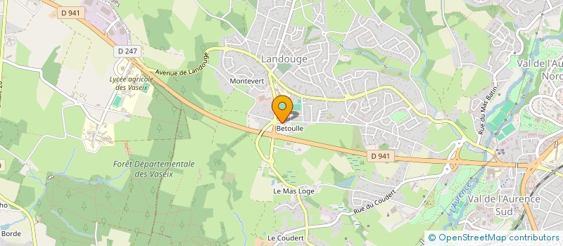 localisation de l'entreprise SARL ART COTE JARDIN à LIMOGES