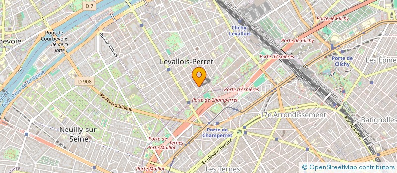 localisation de l'entreprise SARL ART DECO RENOVATION à LEVALLOIS-PERRET