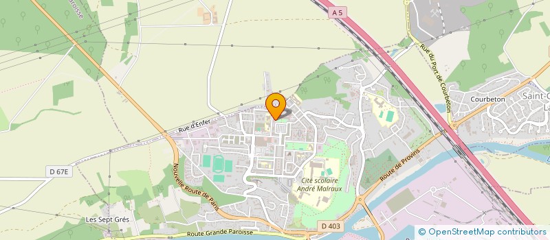 localisation de l'entreprise SARL ART DU BOIS  MONTEREAU-FAULT-YONNE
