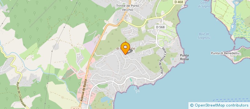 localisation de l'entreprise SARL ART'E POSE à PORTO-VECCHIO