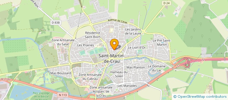 localisation de l'entreprise SARL ART ELECTRIQUE à SAINT-MARTIN-DE-CRAU
