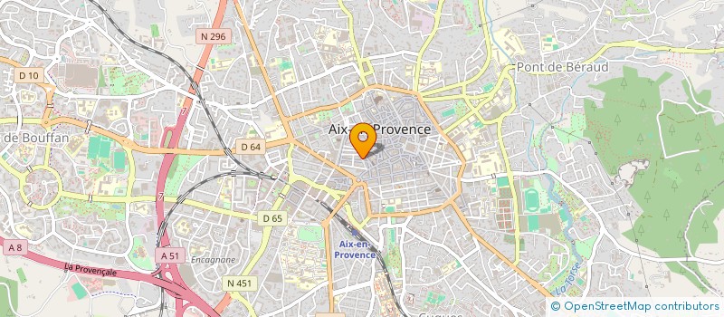 localisation de l'entreprise SARL ART ET CREATIVITE à AIX-EN-PROVENCE