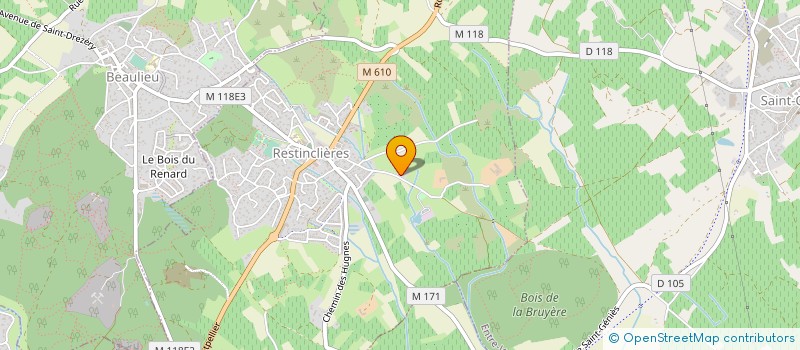 localisation de l'entreprise SARL ART ET RENOVATION  RESTINCLIERES