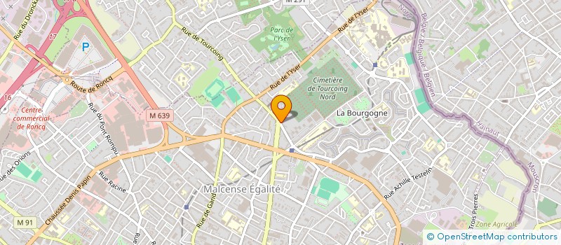 localisation de l'entreprise SARL ART FLORAL MEERSSEMAN à TOURCOING