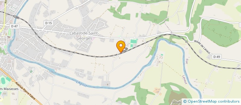 localisation de l'entreprise SARL ART FROID  LABASTIDE-SAINT-GEORGES