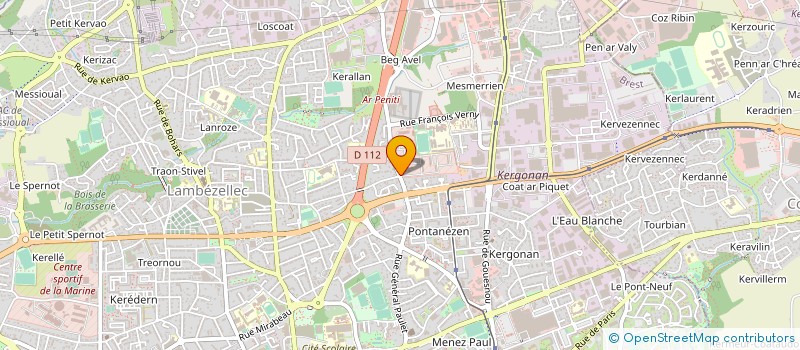 localisation de l'entreprise SARL ART GRAPHIQUE MARKETING à BREST