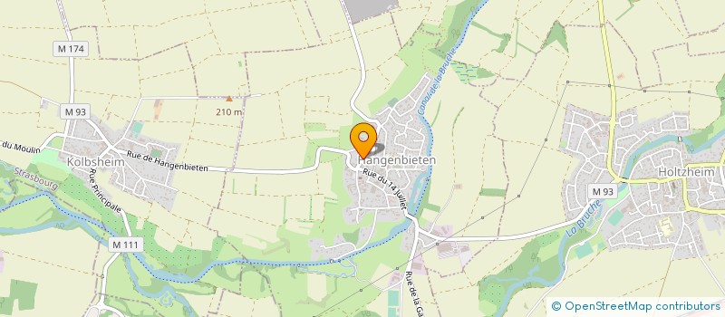 localisation de l'entreprise SARL ART MAGIQUE  HANGENBIETEN