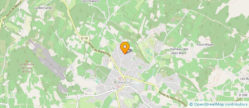 localisation de l'entreprise SARL ART PAYSAGE à BEDOIN