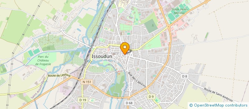 localisation de l'entreprise SARL ART PRESTIGE à ISSOUDUN
