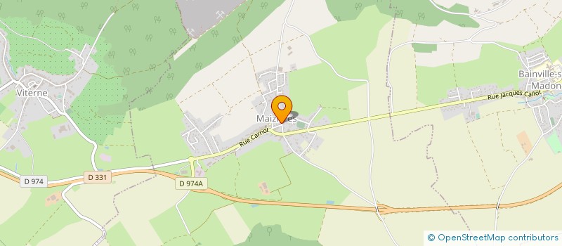 localisation de l'entreprise SARL ART.SERVICE.NET  BAINVILLE-SUR-MADON