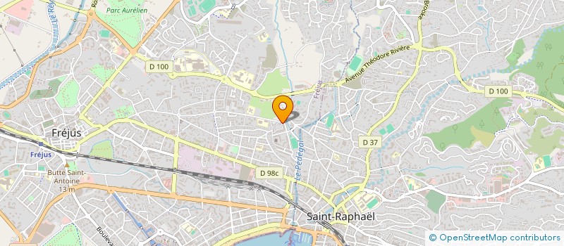 localisation de l'entreprise SARL ART STORES à FREJUS